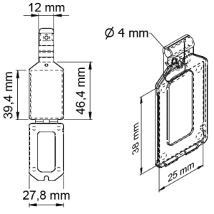 Pendelclip-2 Zeichnung